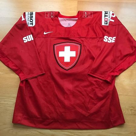 Trikot Team Schweiz U20 WM 2018 Tobias Geisser
