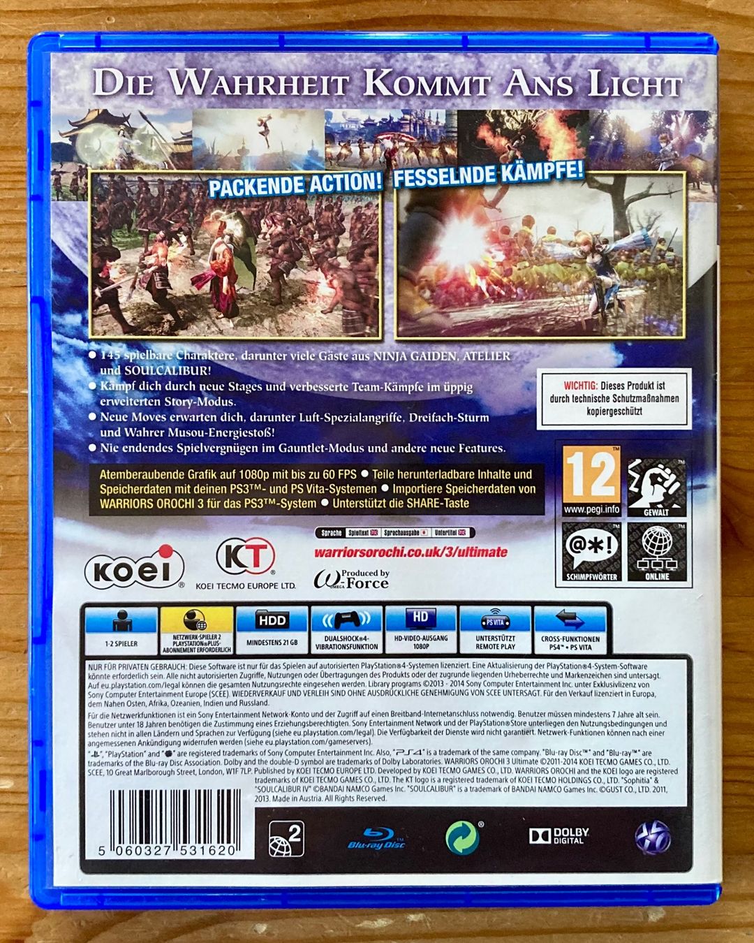Sony Jeux: Warriors Orochi 3 Ultimate - PS4 – Neuf (Voir description) à Zürich par Djmotionch 3