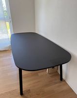 Schwarzer Esstisch / Bürotisch 240 cm  1. Hand