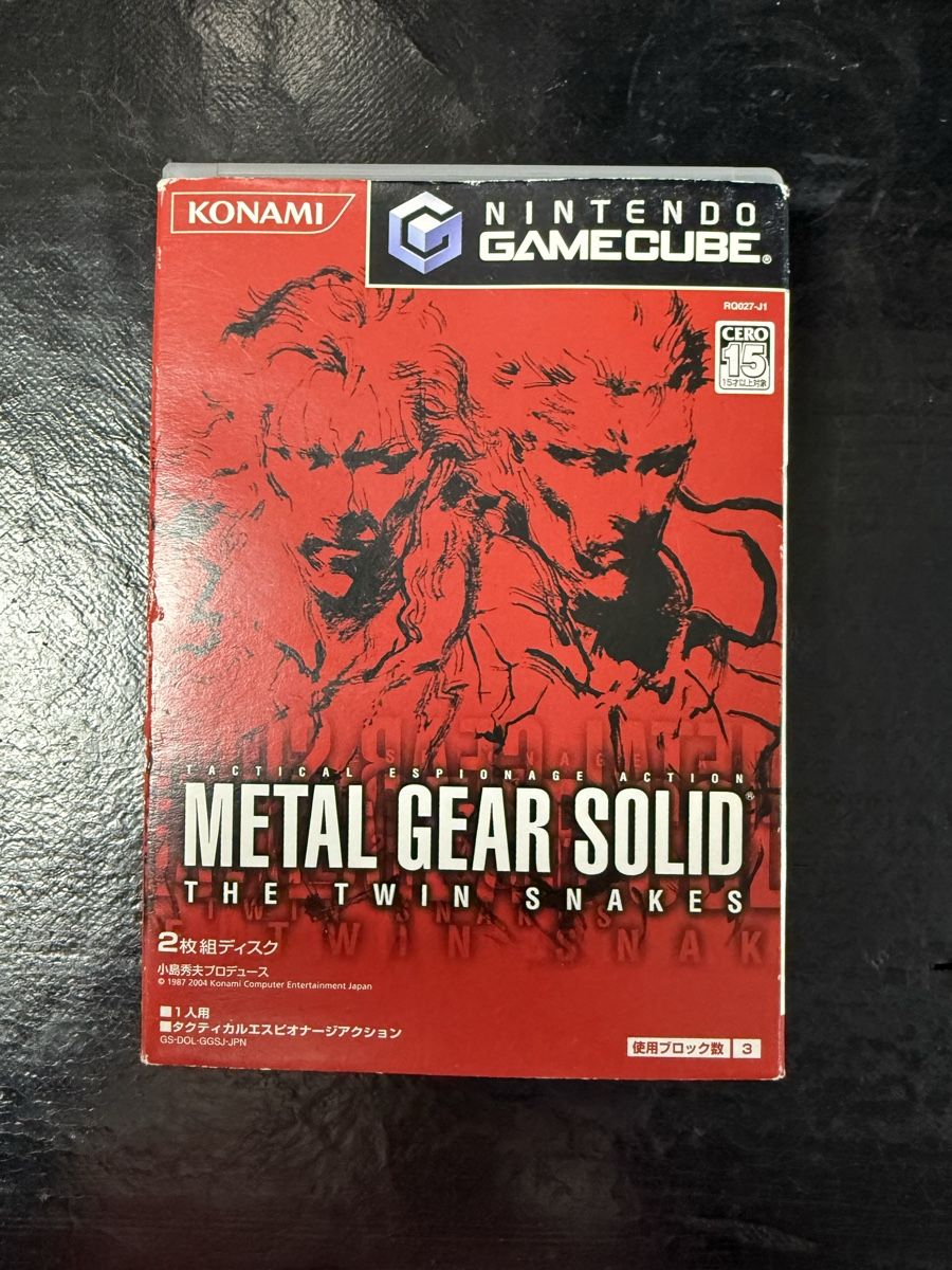 Nintendo Jeux: Metal Gear Solid: The Twin Snakes - Nintendo GameCube JAP – D'occasion à La Tour de Peilz par Games_paradise