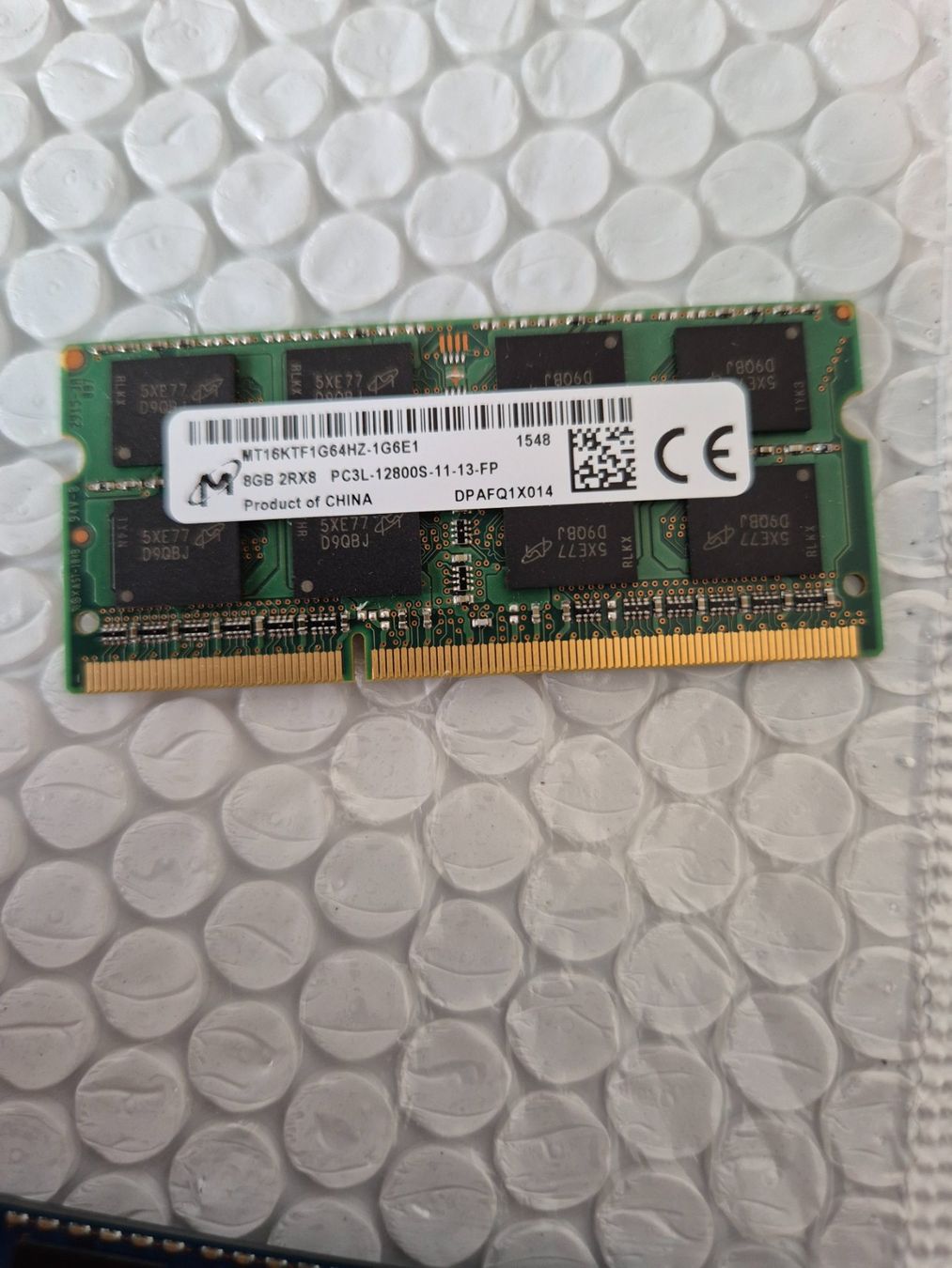 Memoria / RAM: 8GB 2RX8 PC3L-12800S-11-13-FP – Usato da Roggwil BE venduto da GLDANI