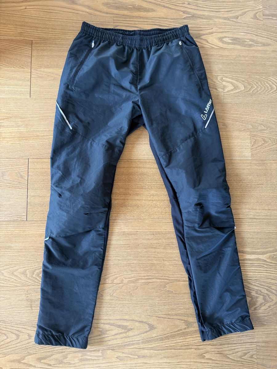 Löffler Hosen: Löffler Warmhaltehose/Sporthose 50 Herren – Gebraucht aus Davos Dorf von tati015