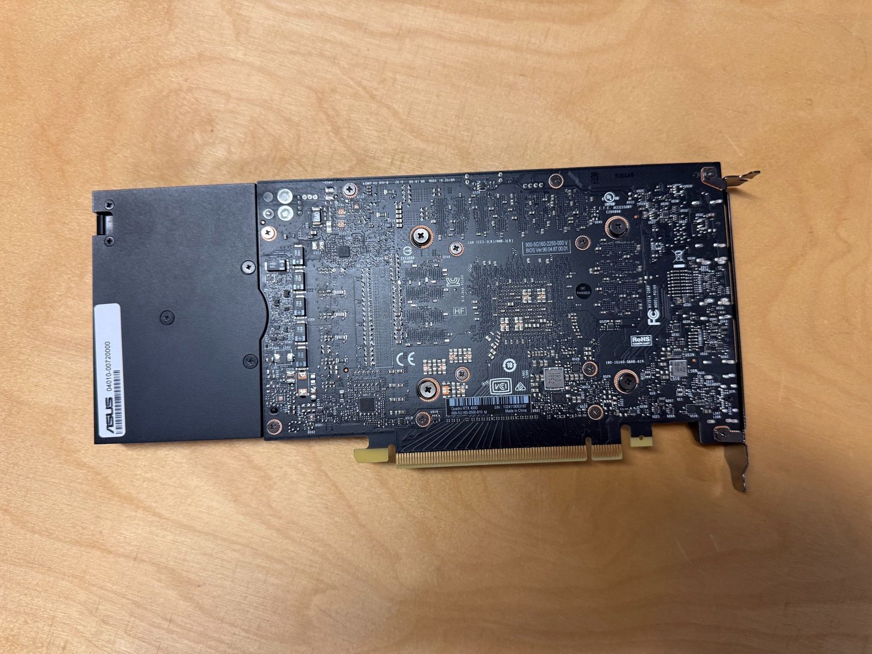 Asus Grafikkarten: Asus Quadro RTX 4000 – Gebraucht aus Rafz von Canucks44 1