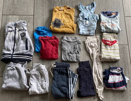 Kleiderpaket Gr. 98 104 Junge lang dick 19 Teile