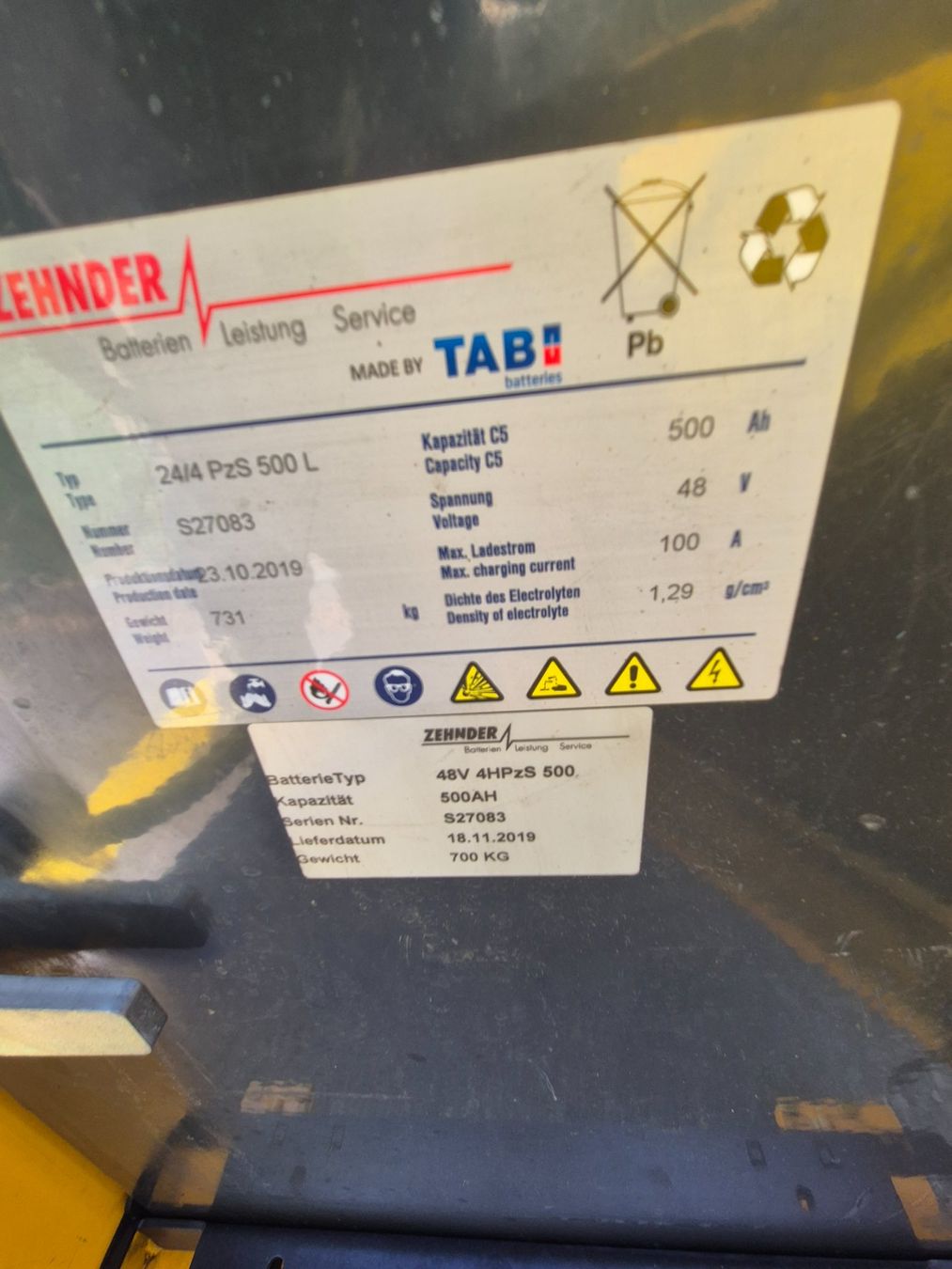 Jungheinrich Carrelli elevatori e a forche: Stapler Jungheinrich EFG-215 – Usato da Aarau venduto da LM-Handel 4