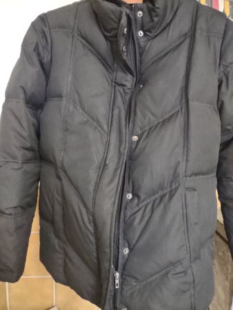 Schöne Schwarze Damen Daunen Jacke