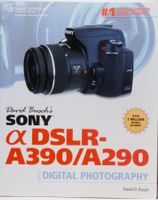 Kamerabuch f. SONY Modelle alpha A390 und A290 - in Englisch