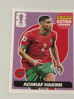 Achraf Hakimi extra Sticker violett, gepflegt