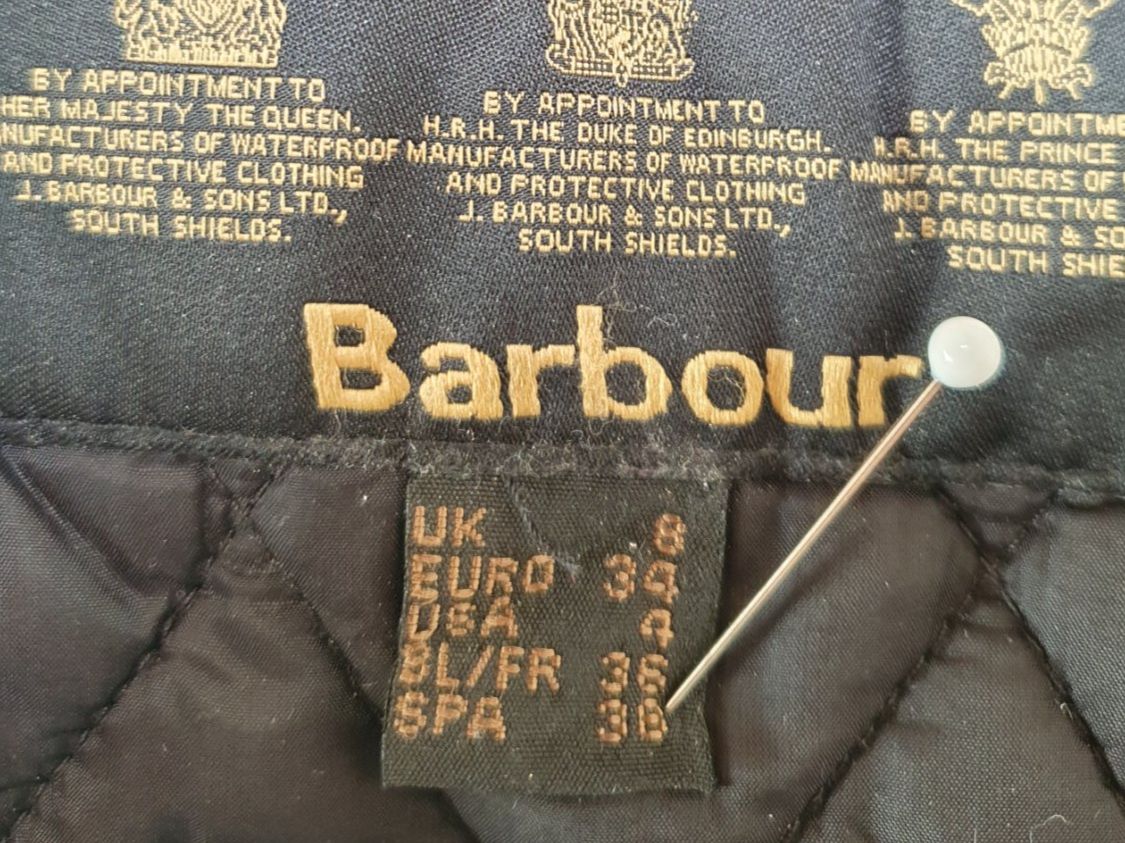 Barbour Gilet & Giacche senza maniche: Barbour Steppweste schwarz, Grösse 34 – Usato da Teufen AR venduto da pischa 4