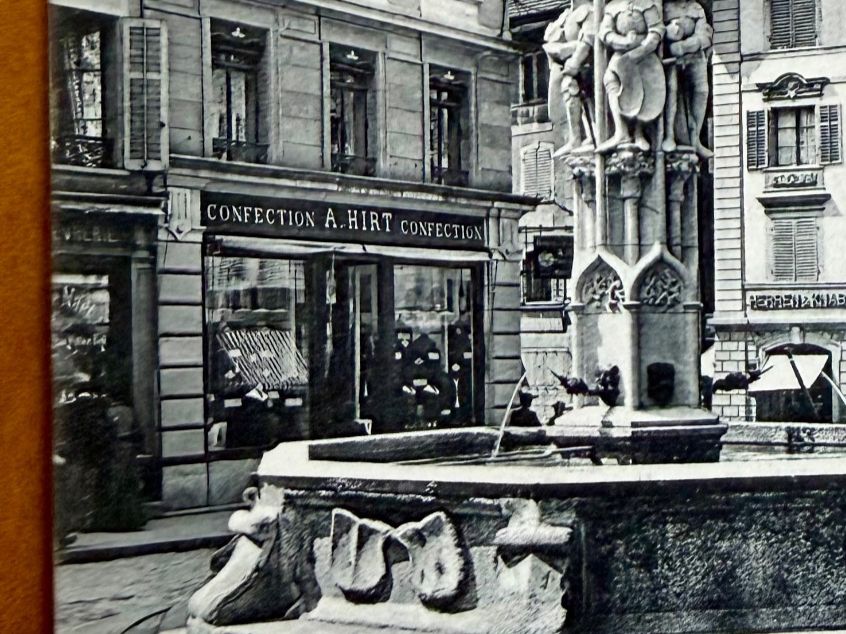 Cartoline postali: Luzern - Weinmarktbrunnen  - AK – Usato da Lutry venduto da Ediego 1