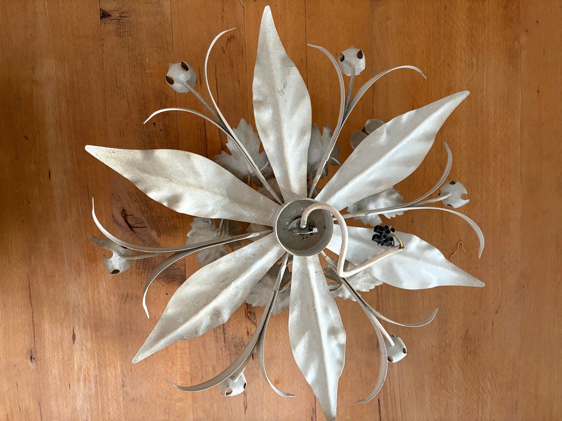 Kronleuchter & Deckenlampen: Florale Decken- oder Wandlampe – Gebraucht aus Zuerich von Happyromans 3
