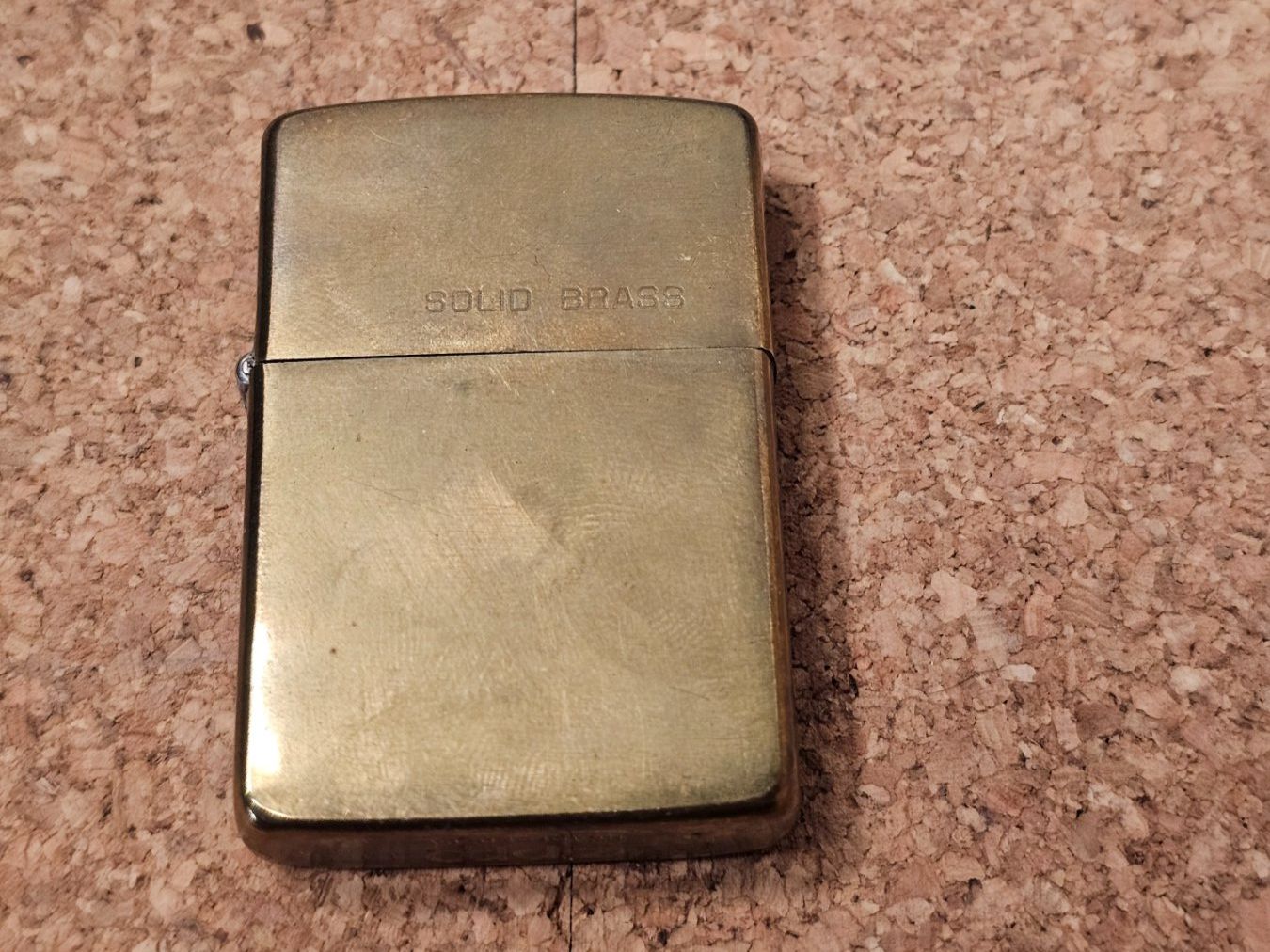 Zippo Accendini: Zippo en laiton massif vintage 1986 - Solid Brass – Usato da Genève venduto da Djoff