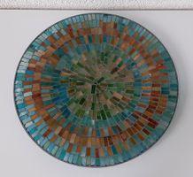 Wunderschöner grosser Deko-Teller im Tiffany-Design
