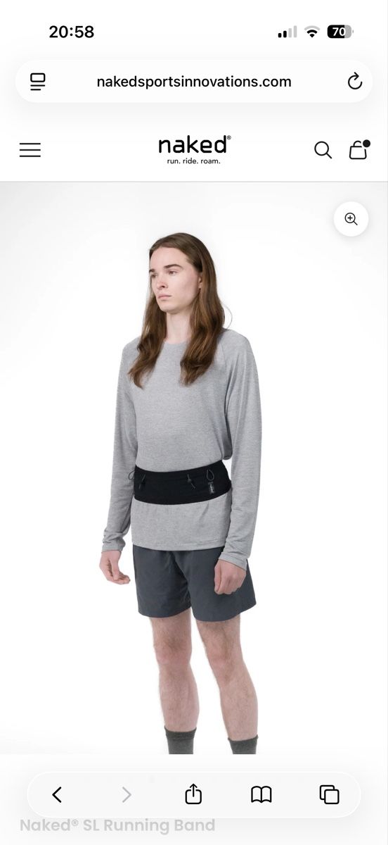 Cinture: Naked running belt – Nuovo (secondo la descrizione) da Samstagern venduto da apamuk 1