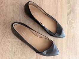 Schicke 5th Avenue Ballerinas, Schwarz, Grösse 36 Top!