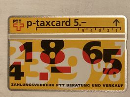 Taxcard 407L_08422 Zahlungsverkehr 058…. 600 Ex ungebraucht