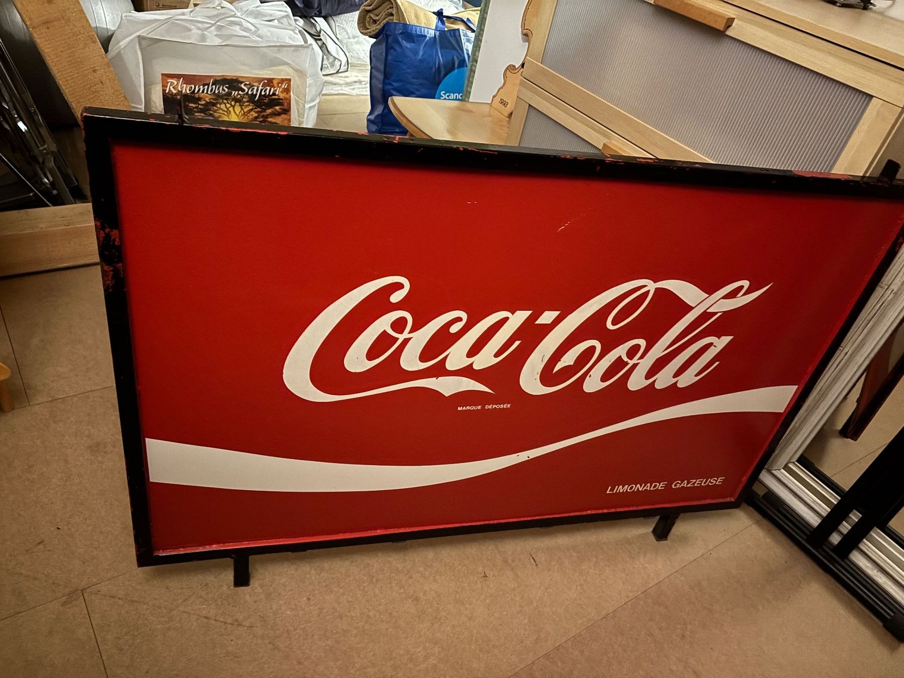 Coca-Cola Insegne: Werbetafel "Coca-Cola" – Usato da Entlebuch venduto da mauroo_ 2