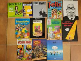 Comic Sammlung, Klassiker, Lustiges, diverse Verlage