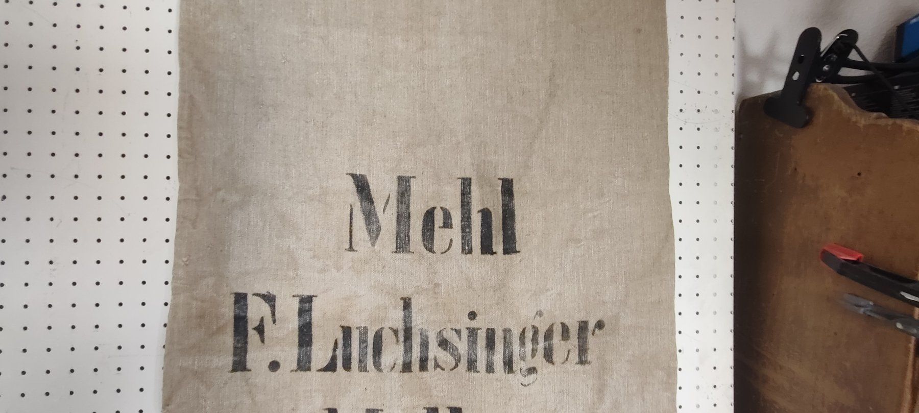 Guinzagli & Collari: Wunderschöner alter Leinensack aus nr 4 1899 – Usato da Gelterkinden venduto da MYSTOREFORYOU4460 5