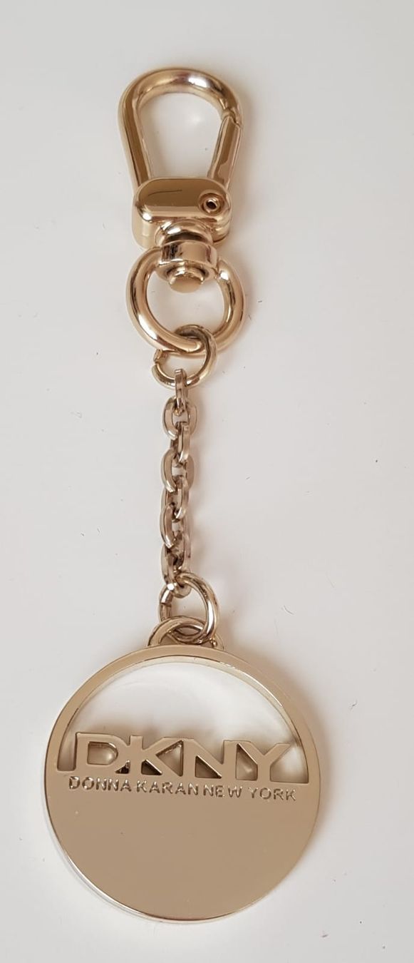Portachiavi: Porte-clés bijou de sac DKNY doré – Nuovo e nell'imballaggio originale da Versoix venduto da aline_b