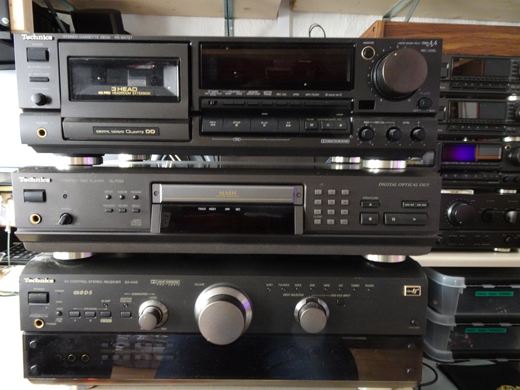 Technics Audio- & Mediensysteme: Technics HIFI Anlage – Gebraucht aus Hütten von routil