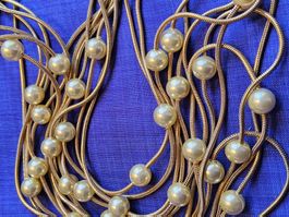TOP Vintage Perfektes MISAKI Monaco Perlencollier