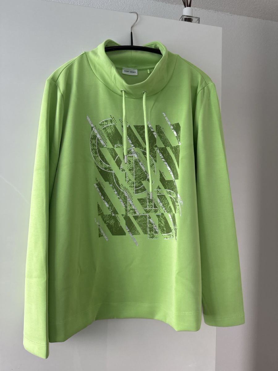 Gerry Weber Maglioni & Felpe: Gerry Weber Pullover grün, Grösse 46 neu – Nuovo e nell'imballaggio originale da Huttwil venduto da graesihu