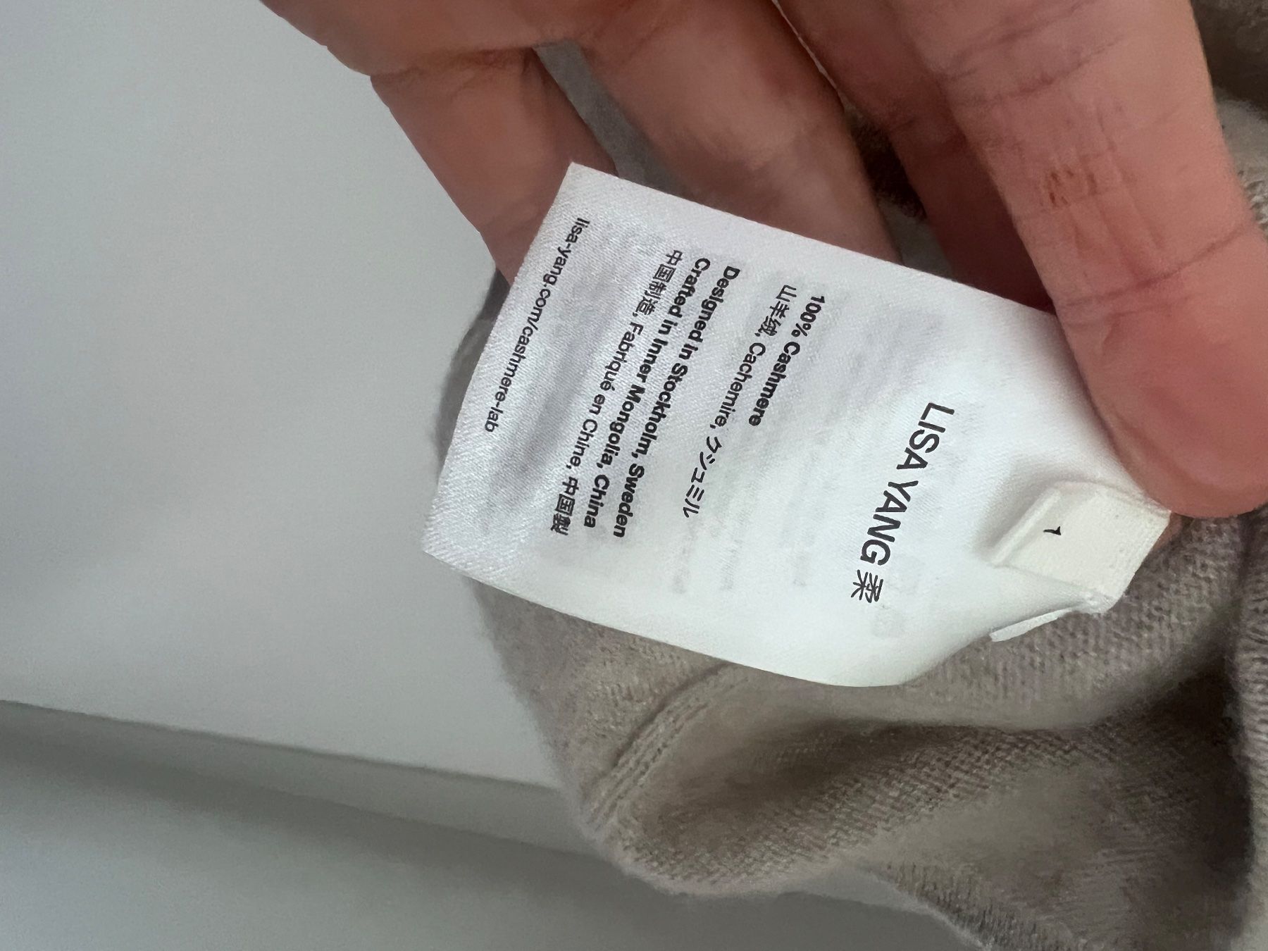 Polo-Shirts: Lisa Yang Cashmere Polo – Gebraucht aus Uitikon-Waldegg von LaDiene 3