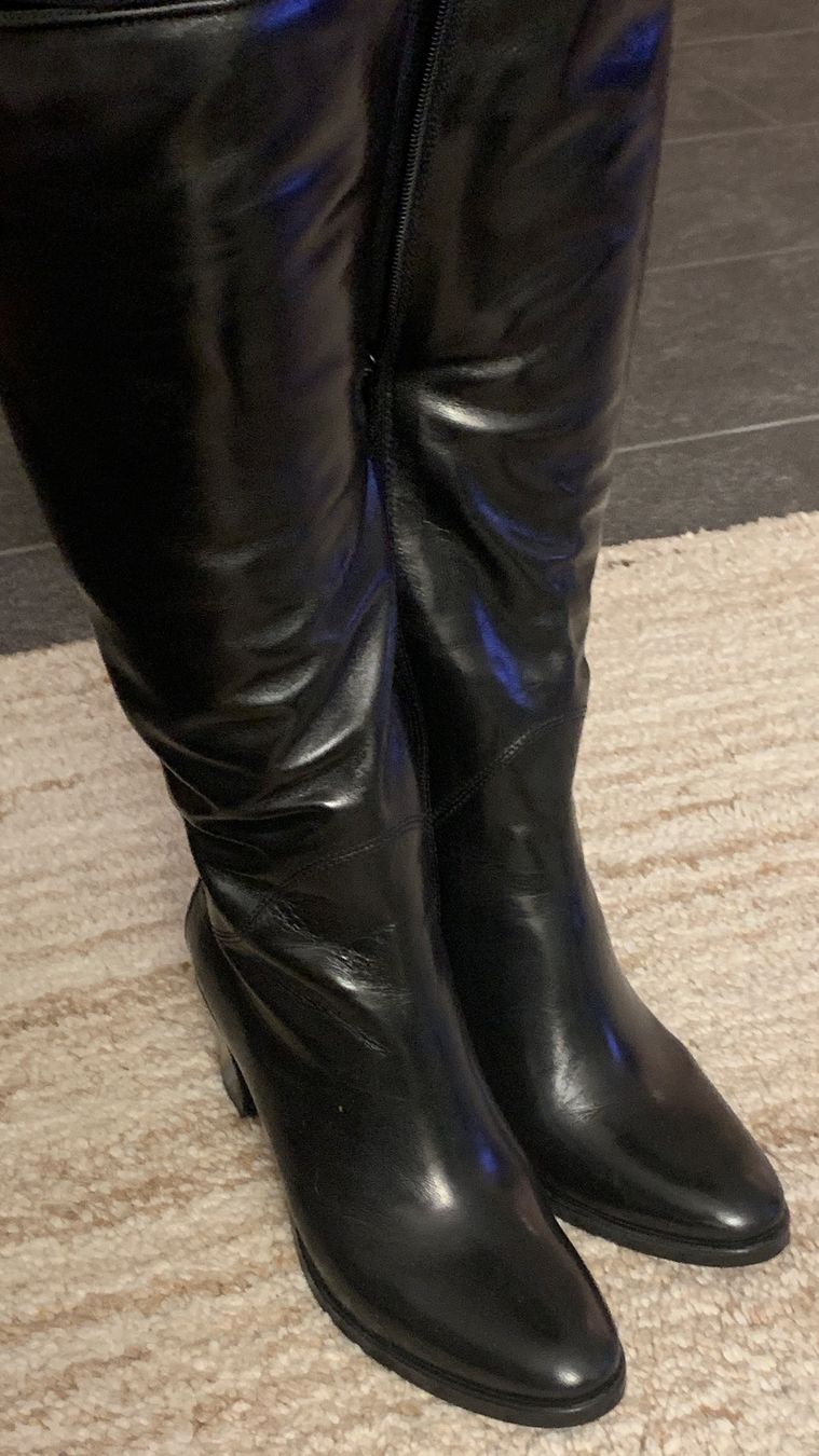 Scarpe da donna: Damen Lederstiefel – Usato da Hochdorf venduto da suatvid 8