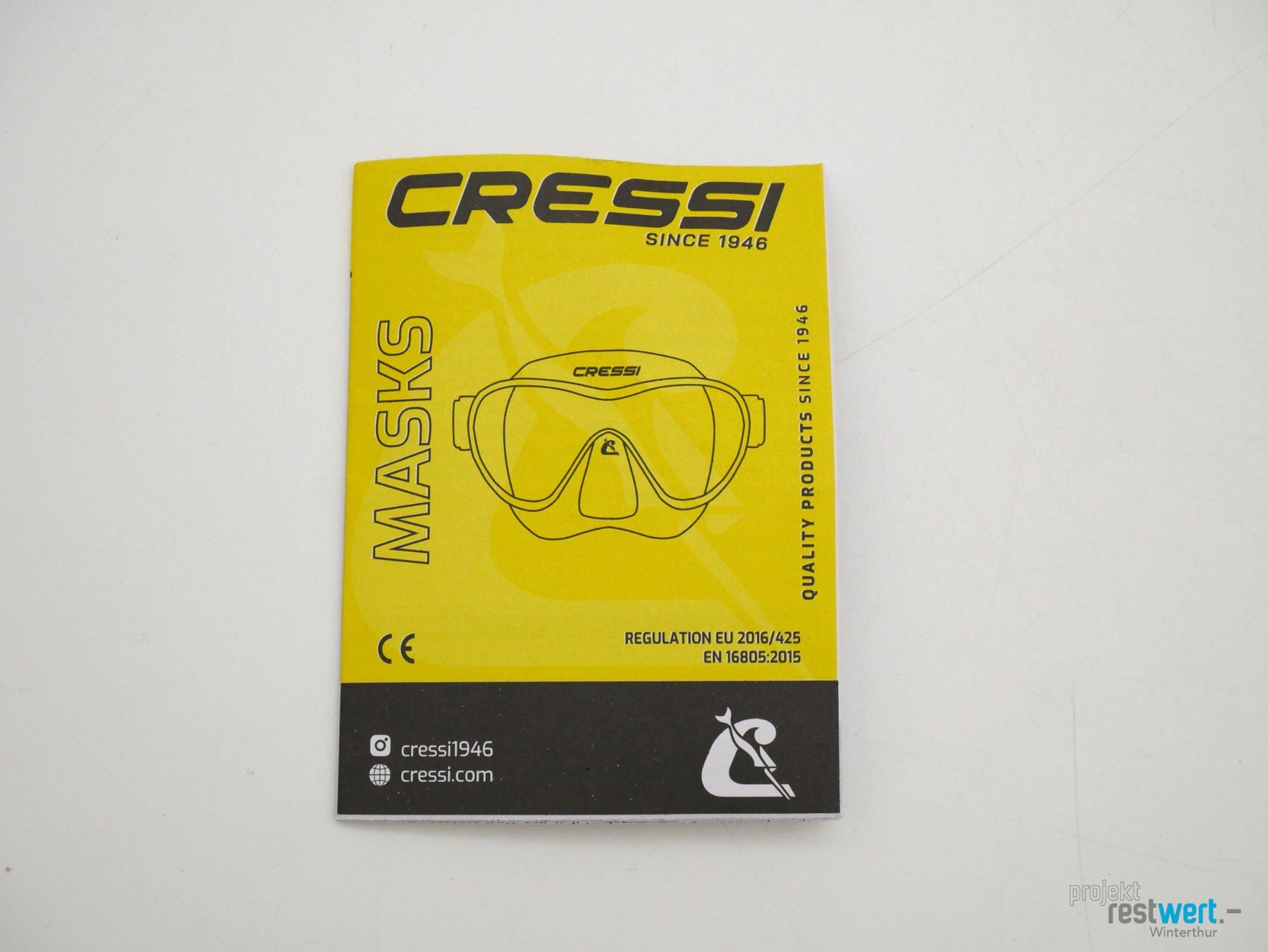 Cressi Brillen & Gläser: CRESSI Estrella Tx Tauchbrille Junior – Neu (gemäss Beschreibung) aus Winterthur von Restwert_Winterthur 3