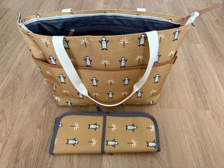 Fresk Wickeltasche Pinguin