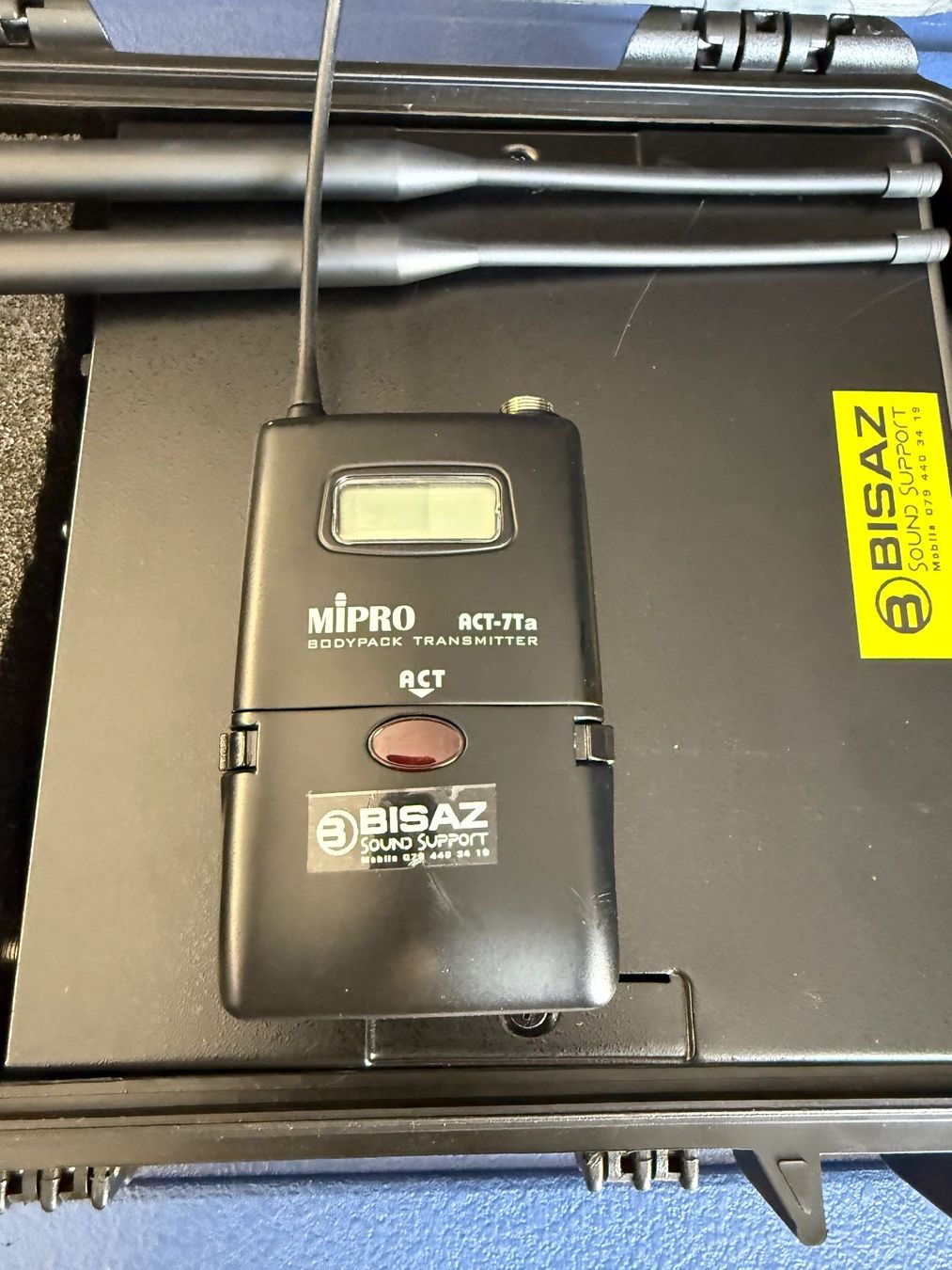 MIPRO Microfoni: Mipro ACT717 Taschensender Set – Usato da Tann venduto da faderman 4