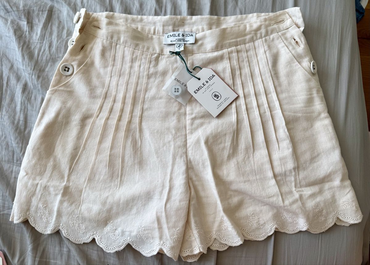 Hosen: Neue Emile et Ida Shorts weiss S – Neu und originalverpackt aus Allschwil von Artur15 1