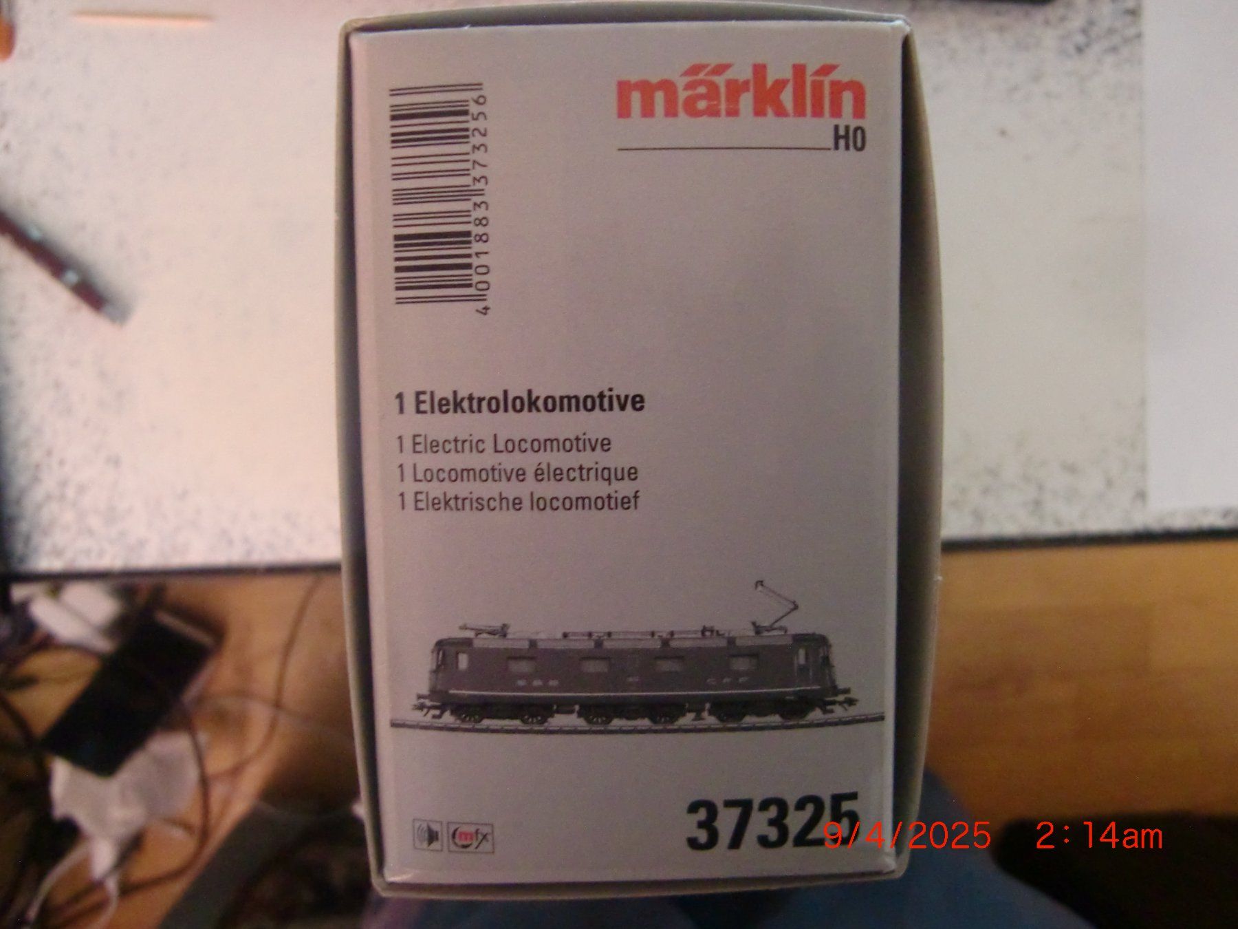 Märklin Re6/6 37325 rot Mfx (Neu und originalverpackt) in ...