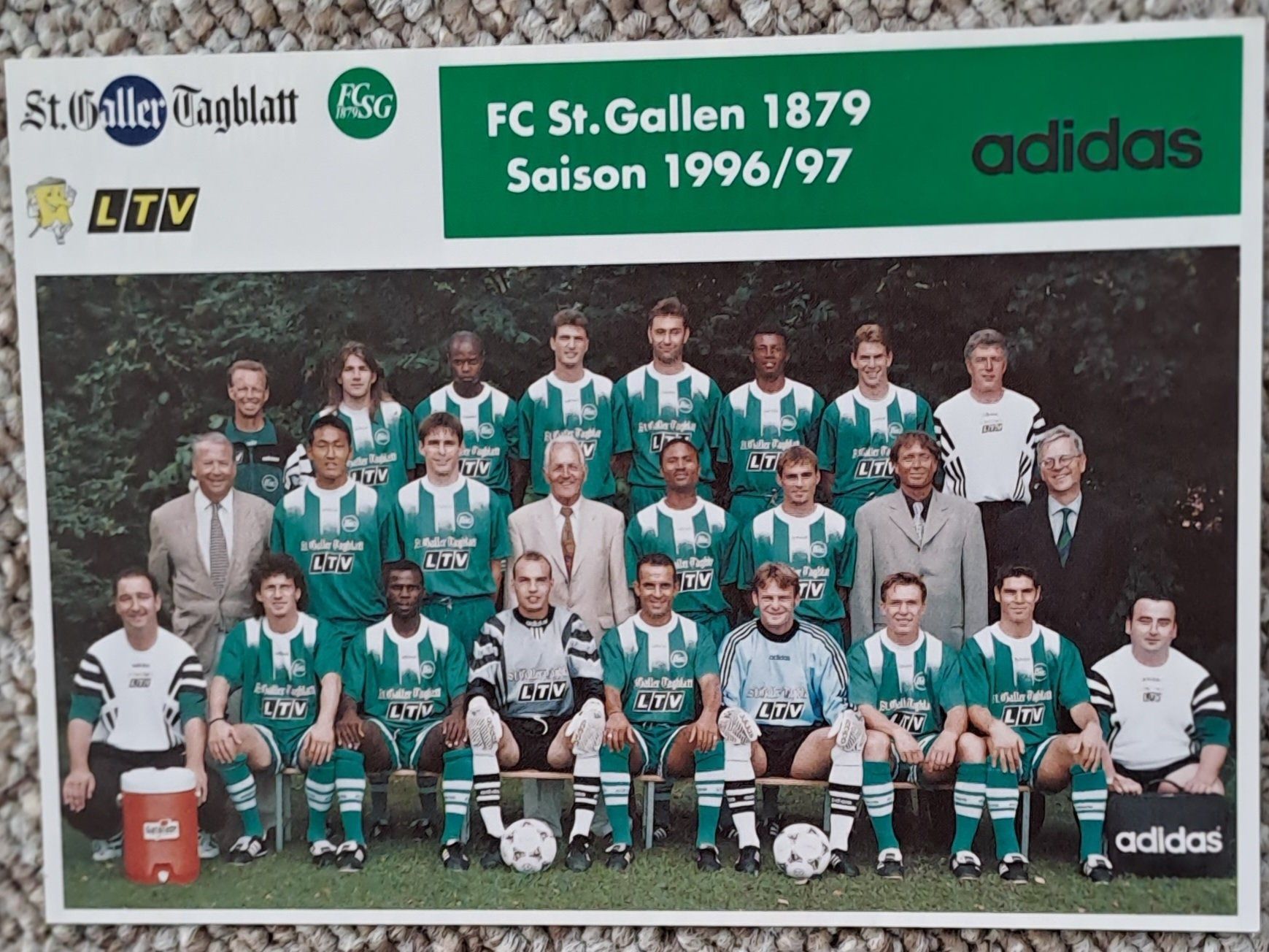 Cartoline: FC SG Saison 1996/97 Espenmoos Postkartenformat – Usato da Speicherschwendi venduto da allowed-crime