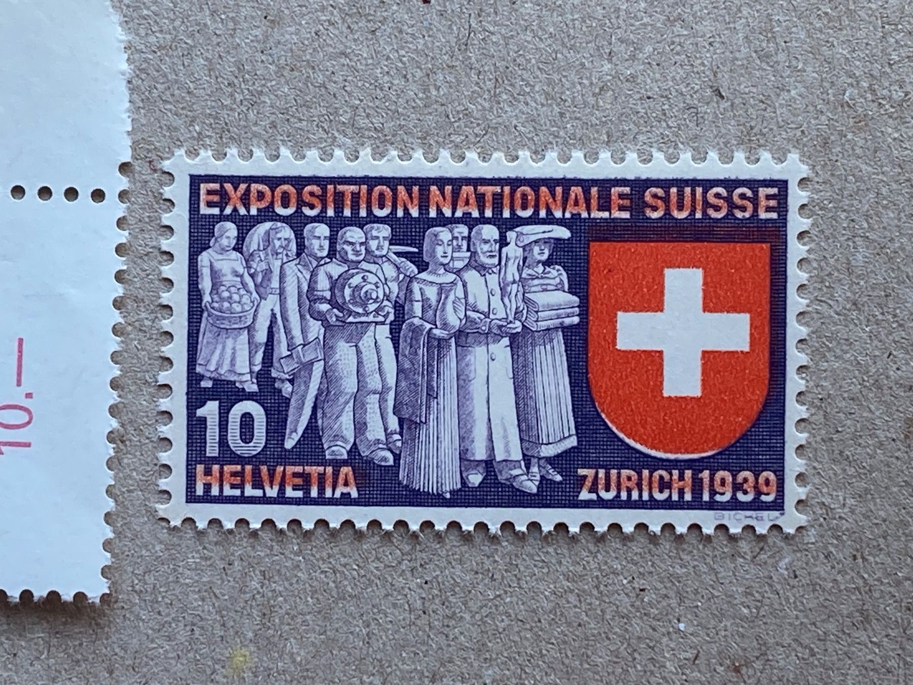 Tutti i francobolli: 222, postfrisch, Druckverschiebung – Usato da Aarau venduto da hilde47 1
