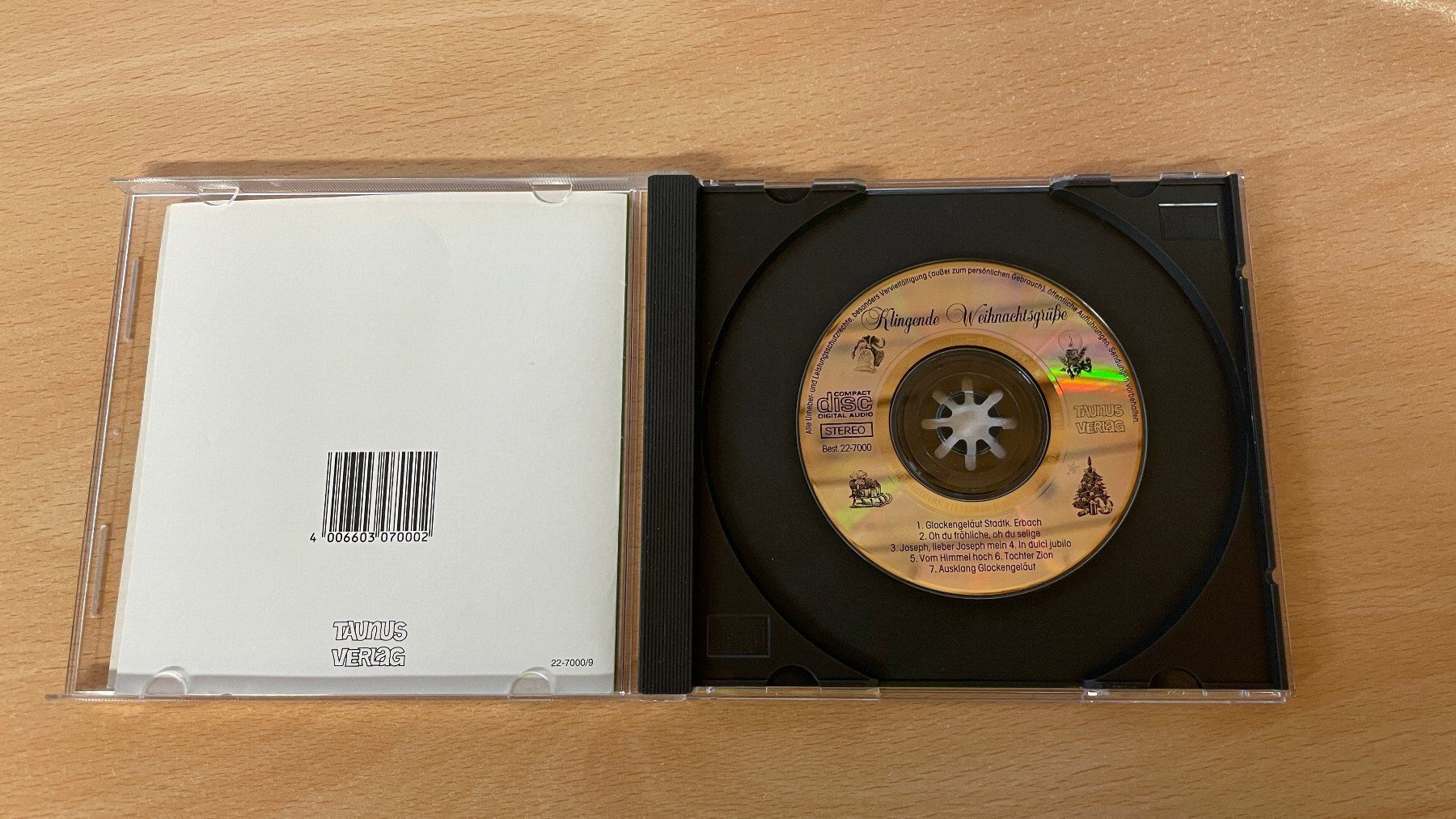 CD: Klingende Weihnachtsgrüsse - ok – Usato da Glattfelden venduto da cybermaxx 2