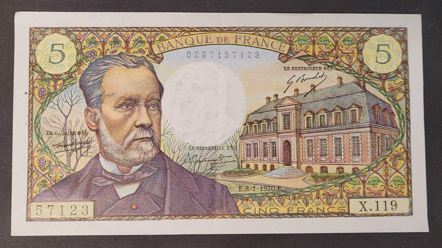 Billets de banque: 5 FRANCS / FRANKREICH 1970 – D'occasion à Mumpf par antonio_schweiz_961
