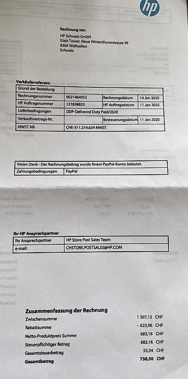 Notebook: HP ENVY x 360 13 – Nuovo e nell'imballaggio originale da Wolhusen venduto da Layla62 1