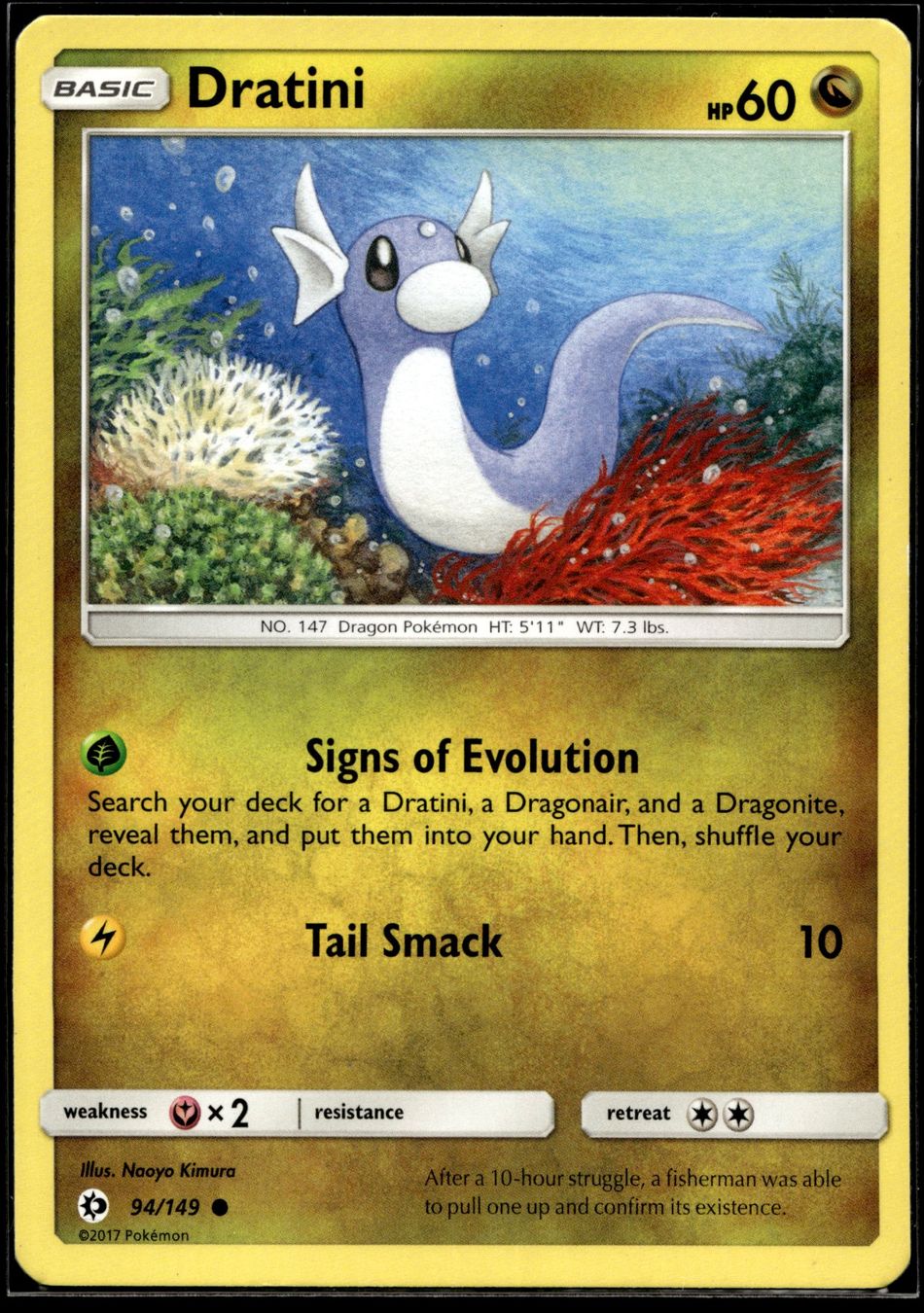Pokémon Carte collezionabili: Dratini (SUM EN 94/149) – Nuovo (secondo la descrizione) da Affoltern am Albis venduto da Chiesa_5