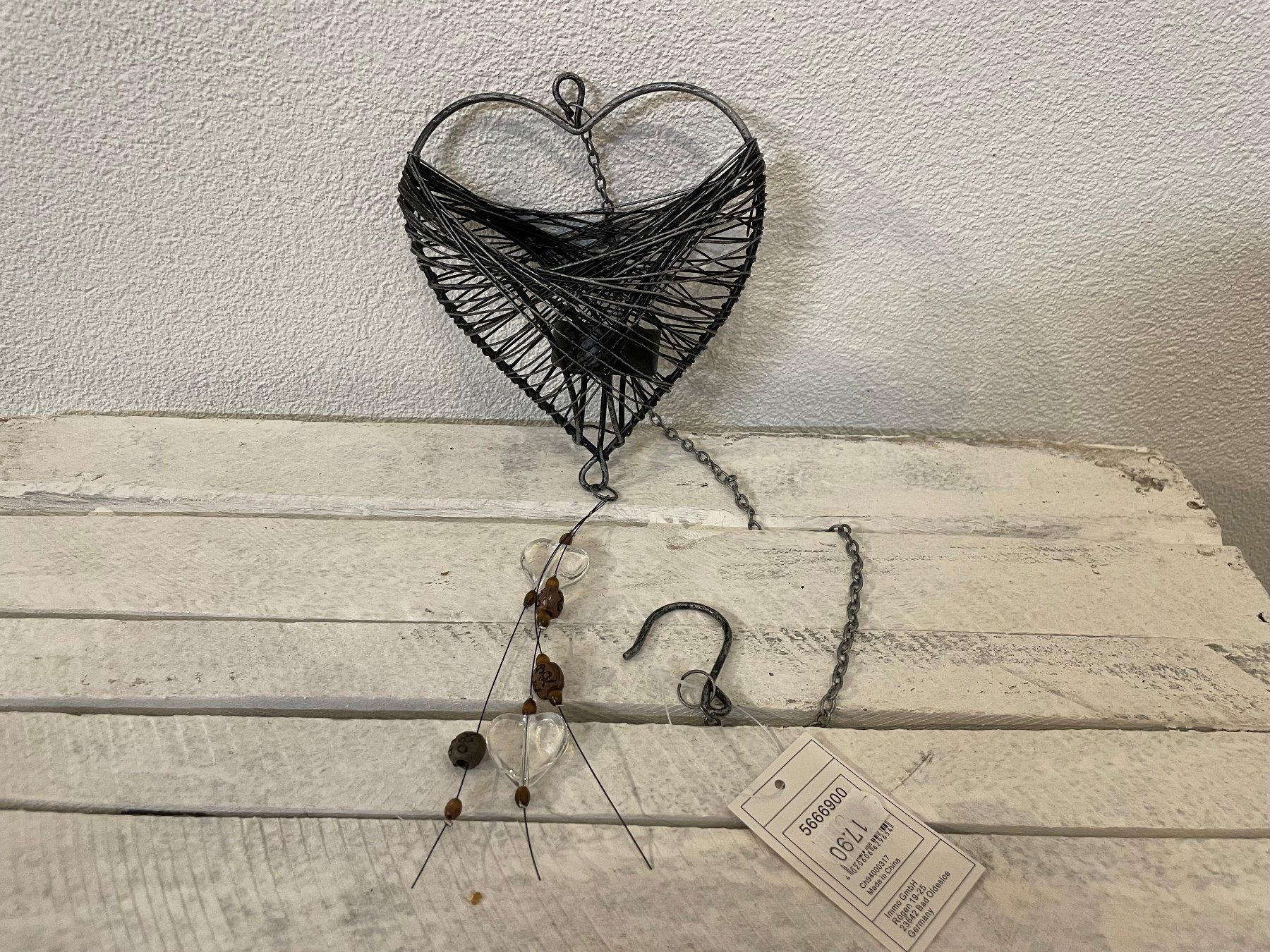 Portacandele: Teelicht Halter herzförmig, ca. 15x15x10cm – Nuovo (secondo la descrizione) da Embrach venduto da pifu_gmbh 1