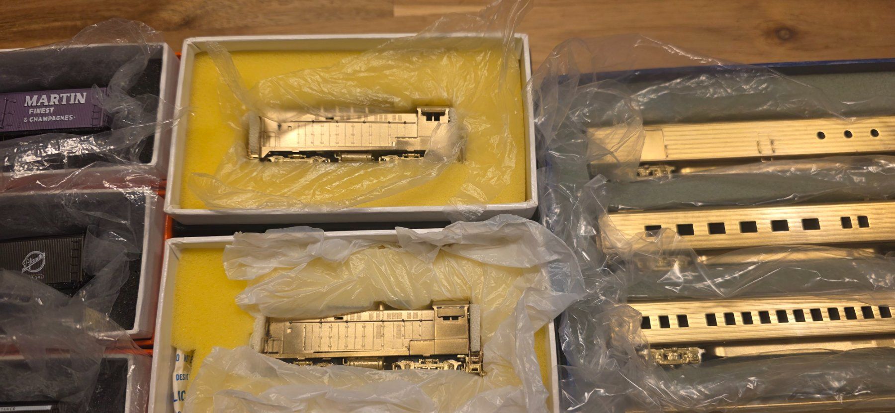 Modellini di ferrovie: Spur N messing sammlung lokomotiven/wagen – Usato da Hochfelden venduto da Danizh0 2