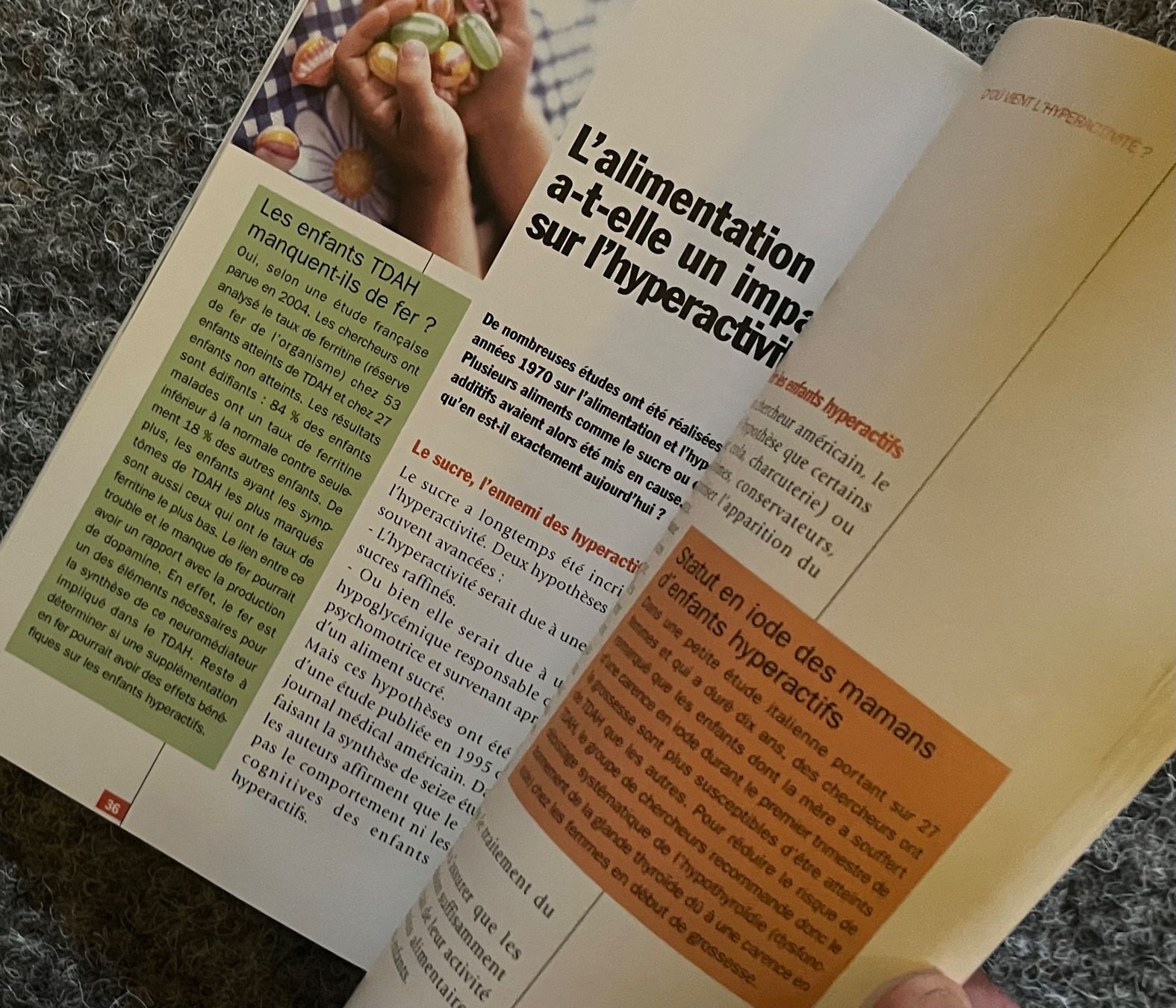 Libri: Vivre avec un enfant hyperactif – Usato da Dombresson venduto da joe_7p65 2