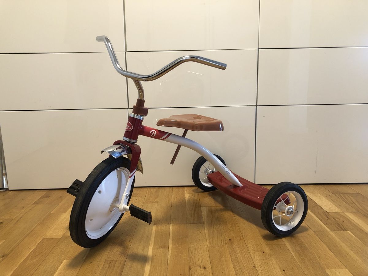 Baghera Veicoli per bambini: Baghera Rotes Vintage Dreirad – Usato da Liebefeld venduto da Mella_2017