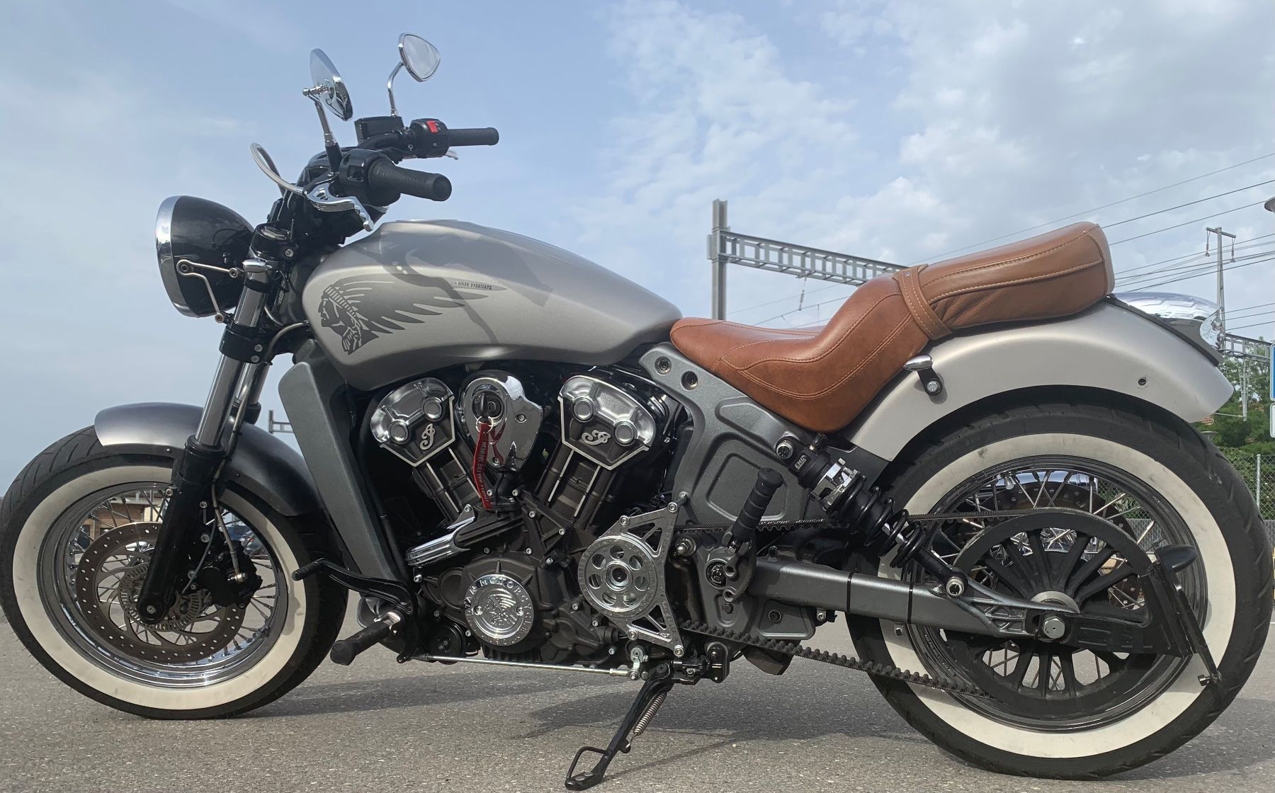 Chopper: Indian Scout Bobber – Usato da Gland venduto da waeberowski