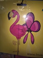 Windspiel/ Windrad Flamingo, Gartenstecker, Neu!