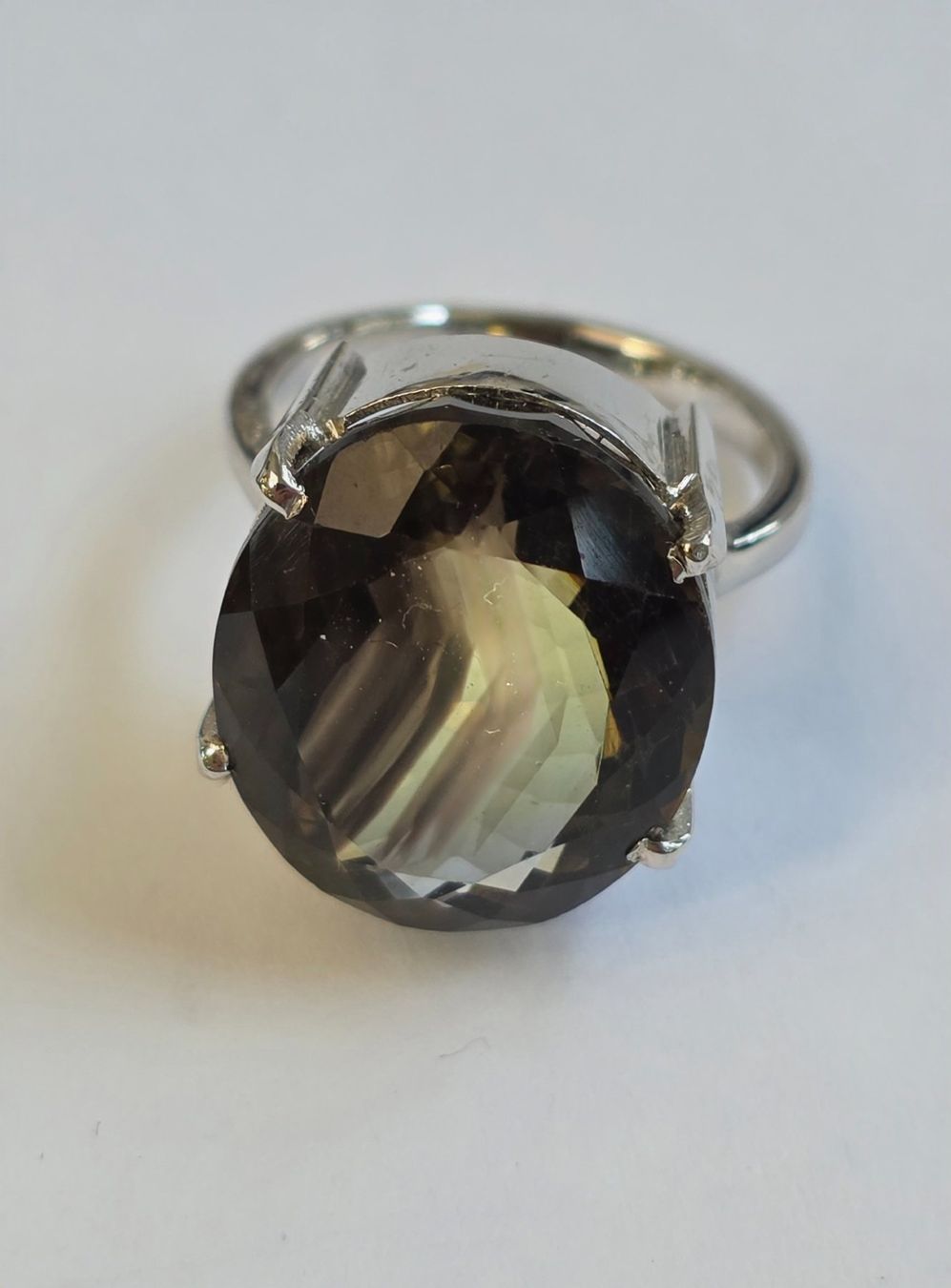 Ringe: Ring mit Rauchquarz oval Silber 925 Grösse 56 – Neu (gemäss Beschreibung) aus Zürich von ben_mn5h 7