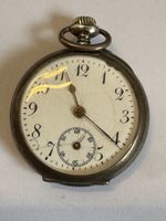 Montre à gousset argent 0.800 "Ancre de Précision" 15 Rubis