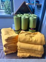 13 Yogamatten + 10 Meditationsdecken