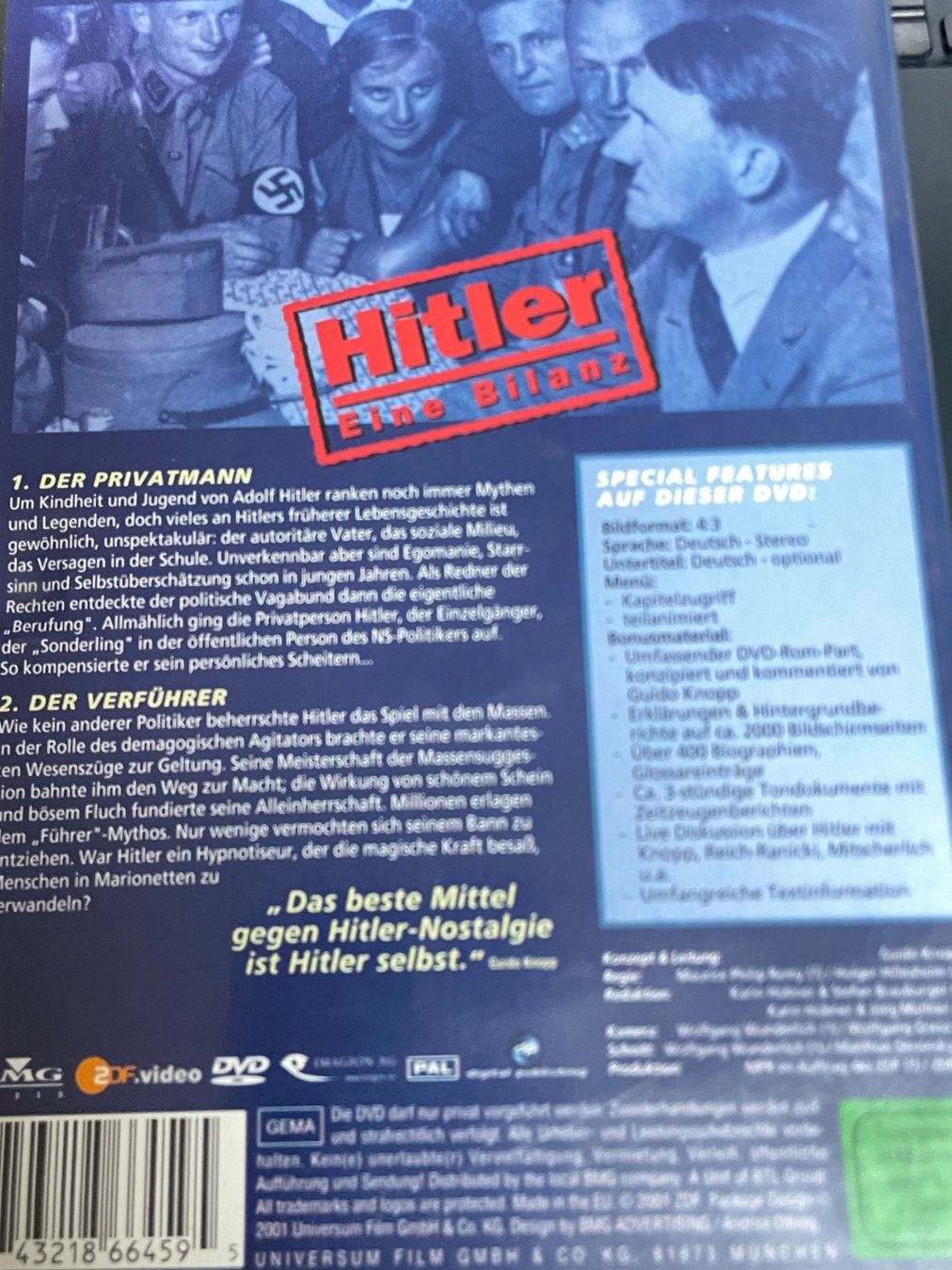 Tous les DVDs: Hitler-Eine Bilanz 1+2 – D'occasion à Muri b. Bern par AdidasCollector 2